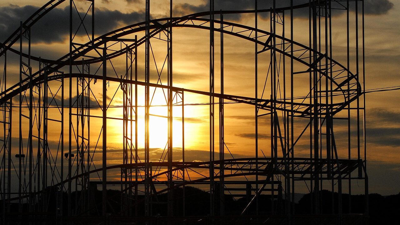 Gefühle Achterbahnfahrt Gefühle Achterbahnfahrt