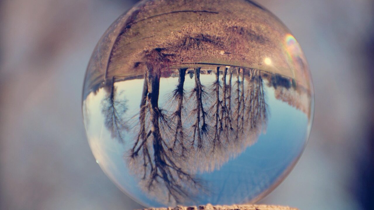 Welt Kopf steht Welt Kopf steht